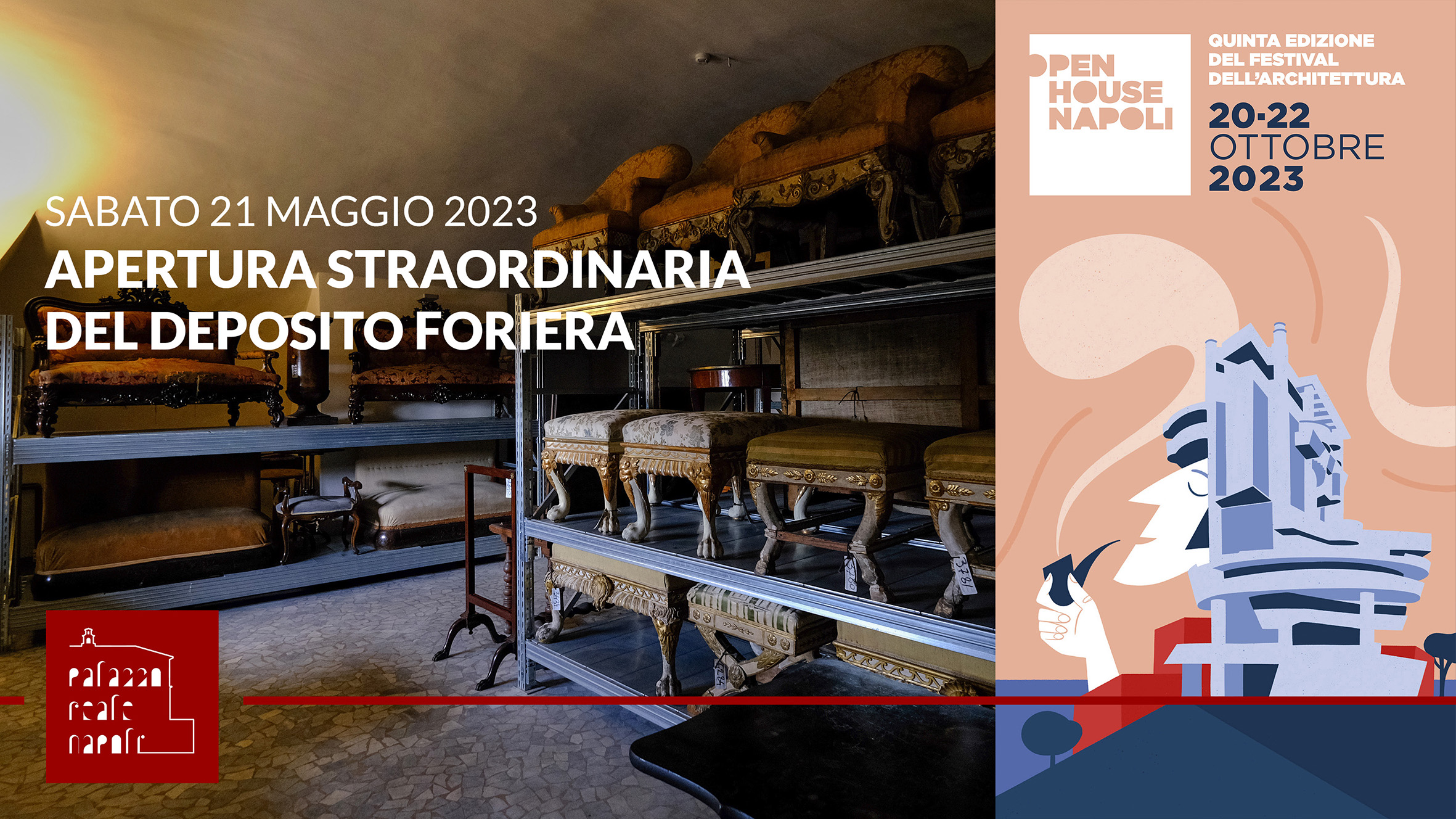 OPEN HOUSE NAPOLI 2023, APERTURA STRAORDINARIA DEL DEPOSITO FORIERA