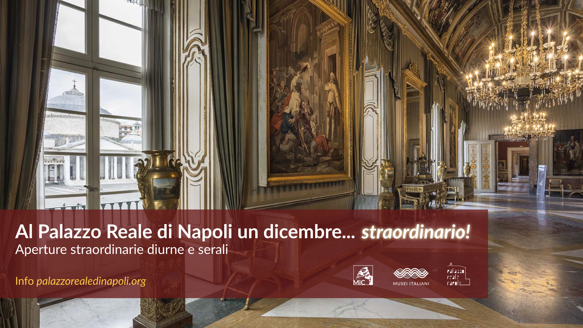 Al Palazzo Reale di Napoli un dicembre…STRAORDINARIO!
