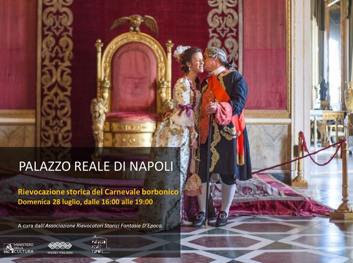 Palazzo Reale di Napoli – Rievocazione storica del Carnevale borbonico